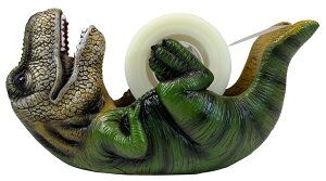 T-Rex テープディスペンサー 恐竜のテープカッター台 テープ台 テープカッター Tレックス かわいい おしゃれ ティラノサウルス レジン 文具 文房具 ステーショナリー