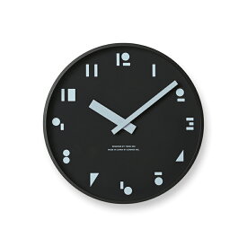 レムノス 掛け時計 MSS ブラック SYO21-04 BK Lemnos 日本製 時計 壁掛け時計 北欧 エム エス エス 黒 おしゃれ かわいい ブランド アナログ モダン レトロ アンティーク