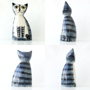 y500~N[|zylCz ni^[i[ }l[{bNX Lbg O[ 15-0027-00  L ˂ Cat Grey Tabby Money Box Hannah Turner