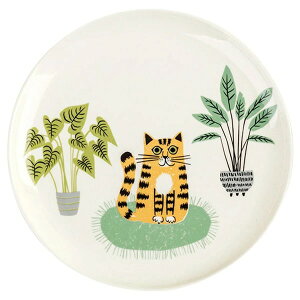 y500~N[|zylCz ni^[i[ Lbg ێM g 20cm 15-0048-02 lR L ˂ Cat Side Plate Ginger M v[g