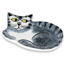 【人気】ハンナターナー トレイ キャット サバトラ 15-0050-03 ネコ 猫 ねこ Cat GreyTabby Trinket Tray アクセサリートレー 小物入れ 小物置