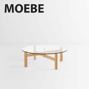 �y�S�i10�{�z���[�� MOEBE ���E���h�R�[�q�[�e�[�u�� 88cm Round Coffee Table RGCT88 �k�� ������� ���킢�� �ؐ� �� �I�[�N �K���X �ی^ �� ���� �u�����h ���_��