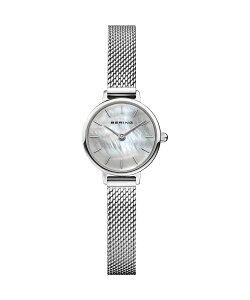 y؁zx[O rv BERING fB[Xrv NVbN~j Vo[ bVxg Ladies Classic Mini Silver 11022-004  킢