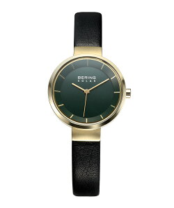 y؁zBERING Ladies Scandinavian Solar Deep green 14627-439 x[O fB[Xrv \[[ fB[vO[