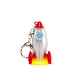 【全品10倍】キッカーランド LED キーホルダー 光る スペースガン アストロノーツ ロケット カメラ タクシー ハンバーガー キーチェーン キーリング レーザーガン Kikkerlandノイジーキーライト 銃 宇宙飛行士 宇宙船 おしゃれ かわいい ライト