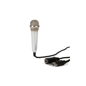 �y�S�i10�{�z�L�b�J�[�����h KIKKERLAND �v���O&�v���C �}�C�N���t�H�� �~�j�}�C�N Plug & Play Microphone �X�}�z�A�N�Z�T���[ �}�C�N