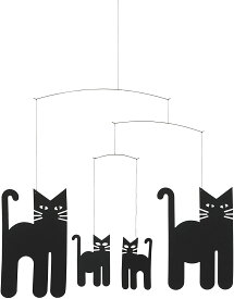 【割引クーポン配布中】メール便可 フレンステッドモビール Cats キャット 猫 FM-95 モビール フレンステッド 北欧 赤ちゃん おしゃれ 大人 FLENSTED MOBILES 出産祝い 女の子 男の子 吊り下げ オブジェ 置物 フレンステッド モビールズ 手作りキット 材料 モビール