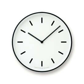 レムノス Lemnos MONO Clock ホワイト LC10-20BWH 掛け時計 おしゃれ かわいい オシャレ アナログ 壁掛け時計 かけ時計 時計 見やすい 高級 日本製 北欧 モダン 白