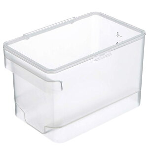 【大人気】山崎実業 YAMAZAKI 密閉シンク下米びつプレート5kg クリア 3379 スタイリッシュ キッチン雑貨 シンプル スリム 省スペース コンパクト 収納 おしゃれ かわいい 北欧 ギフト 誕生日プレ