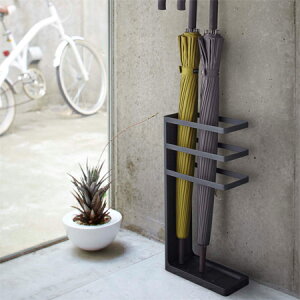 【大人気】山崎実業 YAMAZAKI 傘立て スリム レイヤースリム ブラック スタイリッシュ キッチン雑貨 シンプル スリム 省スペース コンパクト 収納 おしゃれ かわいい 北欧 ギフト 誕生日プレゼ