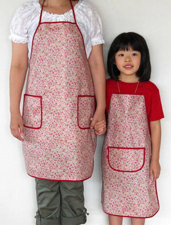 楽天市場 最大3000円クーポン配布中 エプロン 大人用 Rupuru フラワーレッド カフェエプロン 保育士 ワンピース キッチン エプロン 大きいサイズ レディース 花柄 ボーダー チェック 前掛け レトロ フリル 女性 ギフト アントデザインストア