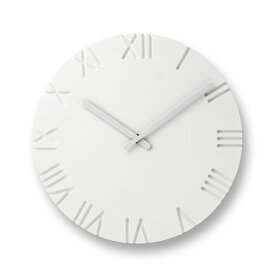 【最大3000円クーポン配布中】レムノス Lemnos CARVED NTL10-19B 掛け時計 おしゃれ かわいい オシャレ アナログ 壁掛け時計 かけ時計 時計 見やすい 高級 日本製 北欧 モダン アンティーク レトロ 掛