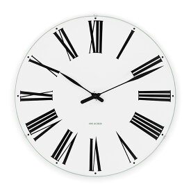 【売れ筋】アルネ ヤコブセン 時計 ローマンクロック 210mm 掛け時計 43632 北欧 Roman ARNE JACOBSEN おしゃれ 高級 壁掛け時計 大きい ブランド アナログ 壁掛け 掛時計