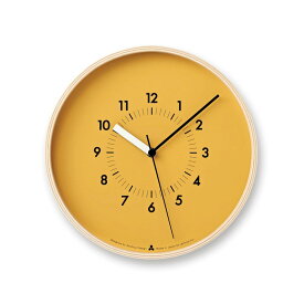 レムノス Lemnos AWA CLOCK SOSO オレンジ 掛け時計 AWA13-06OR おしゃれ かわいい オシャレ アナログ 壁掛け時計 かけ時計 時計 見やすい 高級 日本製 北欧 モダ