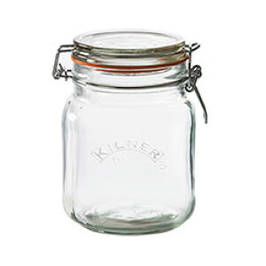 ylCzLi[ NbvgbvW[ 1L KILNER KXW[ Li[W[ Li[KXW[ Square Clip Top Jar ۑpr ۑe ۑr KX  ۑr r r OX lߑ