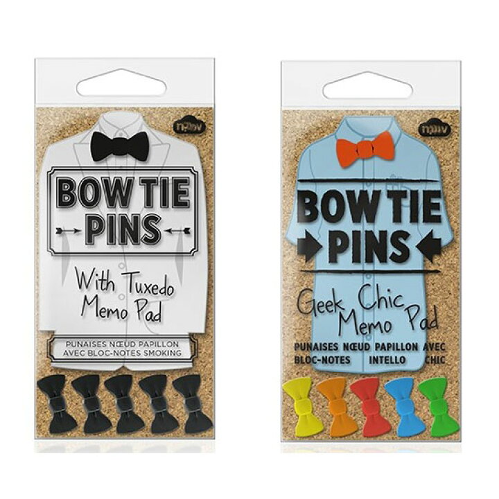 楽天市場 メール便可 蝶ネクタイ 押しピン メモパッド メモ帳 プッシュピン スーツ タキシード メモ帳 プッシュピン スーツ タキシード ステーショナリー デザイン ギフト 誕生日プレゼント 女友達 結婚祝い ギフト アントデザインストア