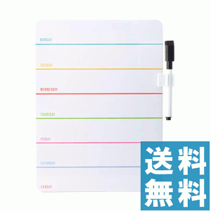 [։ LbJ[h EB[N[hCC[X{[h zCg{[h KMH70 Weekly Dry Erase Board Kikkerland Ǌ| \\ Tԗ\\ ① 