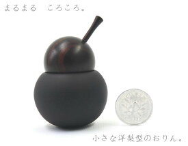 小泉屋 おりん pear(ペア) 洋ナシ型 敷物付き 金/銀/黒 小さいおりん 高岡銅器 仏具 かわいい お洒落 お鈴（リン）