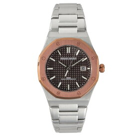 マウロジェラルディ メンズソーラーウォッチ MJ073-4 ブラウンタペストリー 男性 ファッション メンズ 高級 時計 腕時計