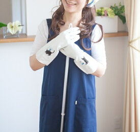love globes3 ラブグローブ3 【4組セット】イラストプリントゴム手袋 作業用手袋 おしゃれ 可愛い 日本製