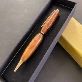 屋久杉 虎杢 (とらもく) 神木 ボールペン 屋久島 伝統 工芸品 高級ボールペン