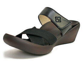 Re:getA リゲッタカヌー サンダル 靴 レディース 厚底 日本製 ベルクロ シューズ プラットフォーム ストラップ ミュール ストレッチ
