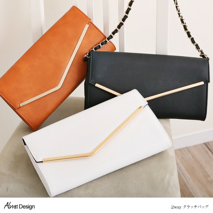 楽天市場 宅配便a クラッチバッグ レディース クラッチ バッグ レザー おしゃれ 大人 かわいい 2way パーティ 結婚式 2次会 メール便ng And Me アンドミー