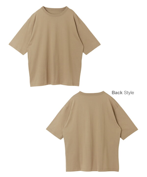 楽天市場】【メール便対応C】コットン オーバーサイズ 半袖 Tシャツ 