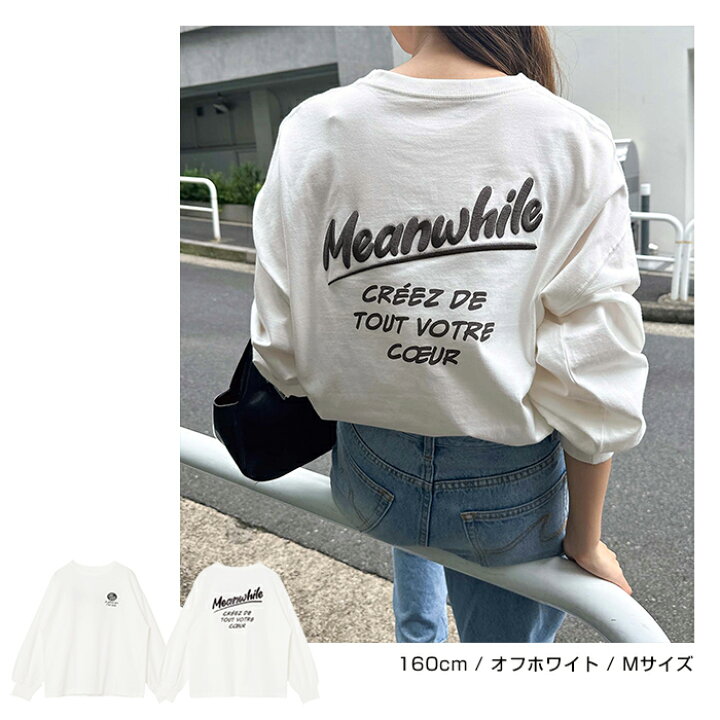 楽天市場】【メール便C】【一部予約】プリント ロゴ 刺繍入り 長袖 T  