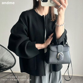 カーディガン ノーカラー ニット ジャケット レディース ノーカラージャケット ウールコート ブルゾン ジャンパー トップス アウター 羽織り オーバーサイズ 体型カバー ゆったり ジップ 無地 ボーダー きれいめ オフィス カジュアル 春服 秋服 冬服 春夏 秋冬 春 秋 冬