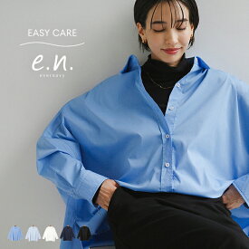 evernavy エバーネイビー イージーケア ポンチョ シャツ ブラウス レディース トップス 長袖シャツ シャツブラウス カーディガン 羽織り オーバーサイズ 体型カバー ゆったり 楽ちん セレモニー きれいめ オフィス カジュアル 春夏 秋冬 春 夏 秋 冬