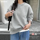 裏起毛 スウェット 長袖 トップス レディース 長袖Tシャツ ロンT カットソー スウェットトップス スウェットカーディガン トレーナー オーバーサイズ 体型カバー ゆったり 楽ちん ボリューム袖 ポケット カジュアル あったか 暖か 防寒 秋冬 春 秋 冬