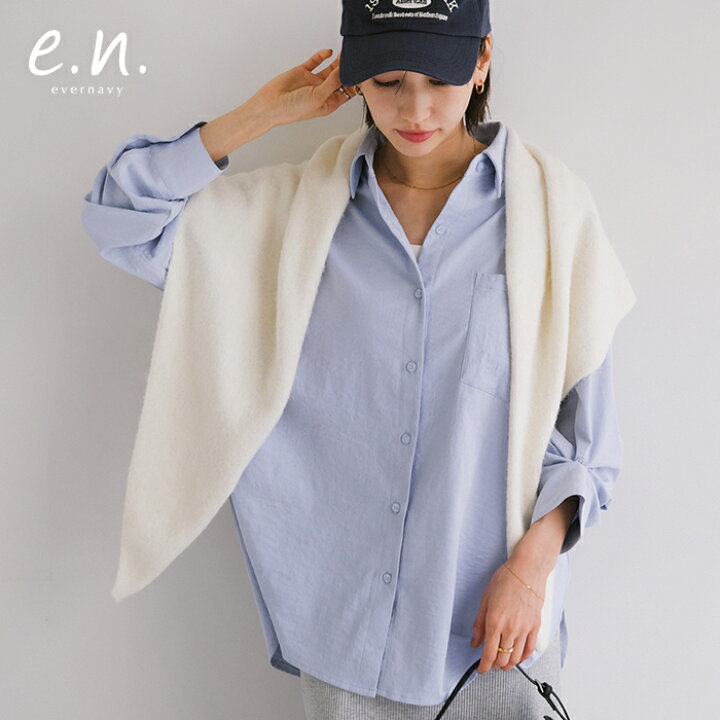 楽天市場】evernavy エバーネイビー 2way スリーブ 長袖 シャツ 