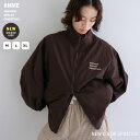 ANME アンメ UVカット 接触冷感 ナイロン ジャケット ブルゾン レディース メンズ 男女兼用 ユニセックス ノームコア …
