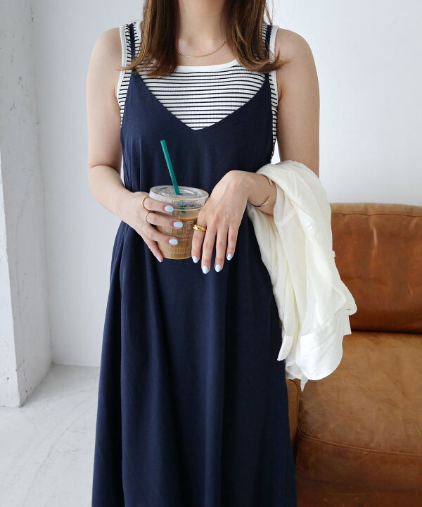 楽天市場】【宅配便A】リネン レーヨン キャミ ワンピース レディース  