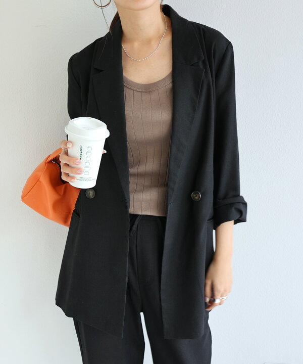 楽天市場】【宅配便A】【送料無料】リネン ブレンド ダブル ジャケット  