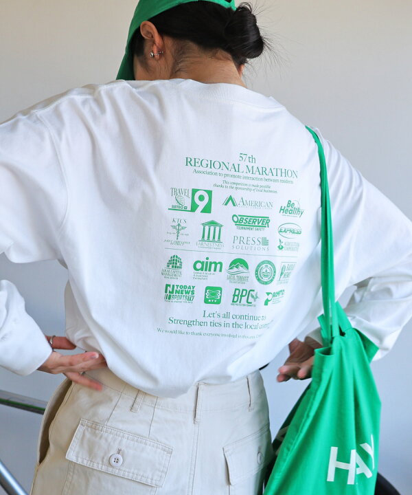 楽天市場】ANME アンメ 企業 ロゴ 長袖 Tシャツ プリント レディース nukeme 企業TシャツロンT