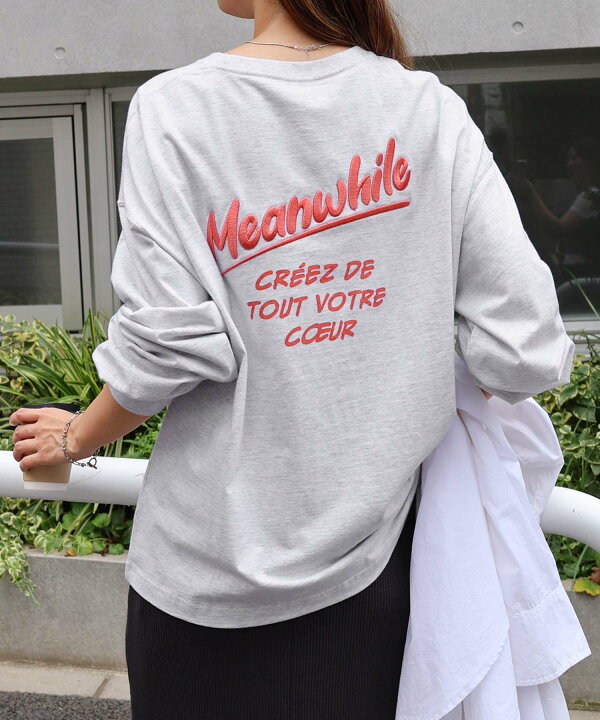 楽天市場】【メール便対応C】プリント ロゴ 刺繍入り 長袖 Tシャツ 