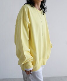 スウェット 長袖 トップス レディース 長袖Tシャツ ロンT カットソー スウェットトップス スウェットカーディガン トレーナー オーバーサイズ 体型カバー ゆったり 楽ちん ボリューム袖 ポケット 裏毛 コットン カジュアル 春夏 秋冬 春 秋 冬