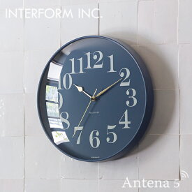 INTERFORM 掛け時計 Quint クイント クロック 【インターフォルム 掛時計 壁時計 デザイン雑貨 ウォールクロック お祝い 北欧 インテリア】2512ss◇