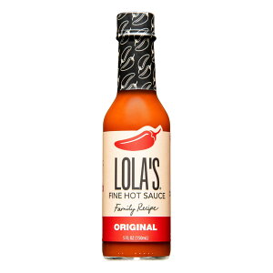 �yLola's�i���[���Y�j�zHot Sauce Original�i�z�b�g�\�[�X �I���W�i���j ���h ���\�\�[�X ������ ������ �^�R�X BBQ 148g�i5oz�j �A�����J ���В��A��
