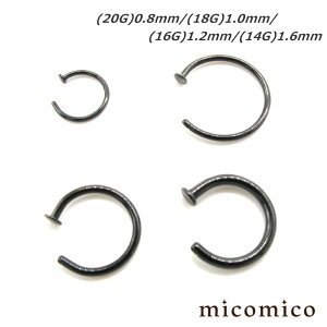 ubNEI[vEm[YO (20G)0.8mm / (18G)1.0mm{fBsAX m[Y @sAX T[WJXeX 316L XeX ubN `^jEJ[ m[Y I[vO 20G 18G 20Q[W 