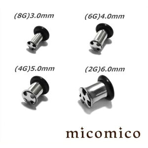 {fBsAX NXEtAhACbg (8G)3.0mm / (6G)4.0mm / (4G)5.0mm / (2G)6.0mm{fBsAX z[ {fBsAX T[WJXeX 316L XeX wr[Q[W  Q[W \ N