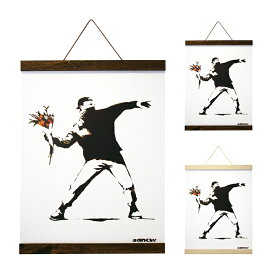 【送料込】 アートパネル Banksy バンクシー Molotov 火炎瓶 flower bomber 花束を投げる男 玄関 グラフティ アートポスター おしゃれ 絵画 風刺画 インテリア 壁掛け 寝室 リビング スタイリッシュ ギフト 新築祝い 新生活 送料無料 ssx