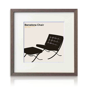 �y�������z �A�[�g�p�l�� ����q�� Barcelona Chair �o���Z���i�`�F�A Toshiaki Tasukawa ���� �A�[�g�|�X�^�[ ������� �f�U�C�� �Ƌ� ���_�� �z���� �t���[���t�� �~�b�h�Z���`�����[ �G�� �C���e��