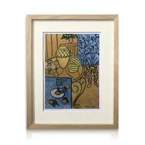 yz A[gpl Henri Matisse AE}eBX Interior in Yellow and Blue, 1946  A[g|X^[  fUC z t[t G Fʂ̖pt CeA rO Ǌ|