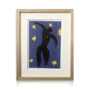 �y�������z �A�[�g�p�l�� Henri Matisse �A�����E�}�e�B�X Icarus from Jazz, 1947 ���� �A�[�g�|�X�^�[ ������� �f�U�C�� �z���� �t���[���t�� �G�� �F�ʂ̖��p�t �C���e���A ���r���O �Ǌ|�� �Q�� �M