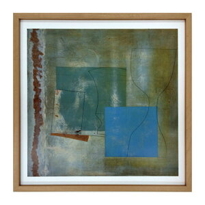 yz A[gpl Ben Nicholson xEjR\@xE[_[EjR\ June,1961(green goblet and blue square) ` _  A[gt[ A[g|X^[ VR  G