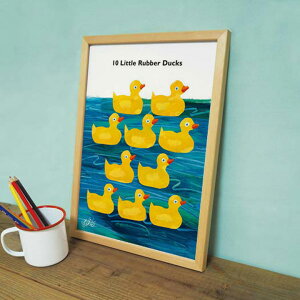 yz A[gpl GbNEJ[ 10 Little Rubber Ducks 10̂Ȃ̂Ђ _  A[gt[ A[g|X^[  G z t[t |p Ce