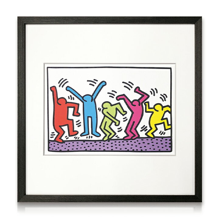楽天市場】【送料込】 アートパネル Keith Haring キース・ヘリング 